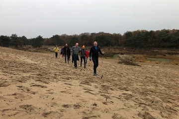 Langlaufen Op De Kunststofbaan En Zand Bij Bedaf In Uden langlaufen-op-de-kunststofbaan-en-zand-bij-bedaf-in-uden